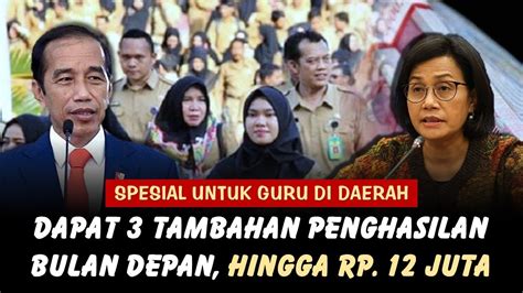 KABAR GEMBIRA SETELAH PENCAIRAN SERTIFIKASI TRIWULAN 1 GURU DAPAT 3