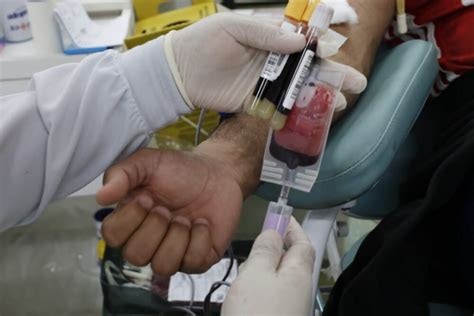 Doa Es Abaixo Da M Dia Di Ria Estoque De Sangue Do Hemoam