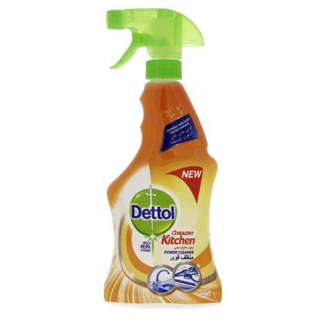 Dettol Healthy Kitchen Power Cleaner Trigger Spray Orange