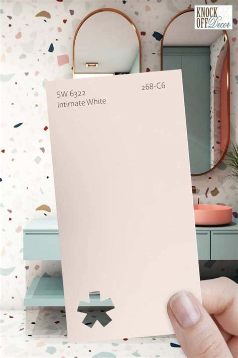 Intimate White Paint Sample By Sherwin Williams 6322 Peel Stick Paint