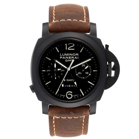 Panerai Luminor Chrono Monopulsante Days Gmt Ceramic Mens Watch