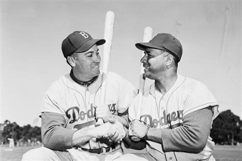 Dodgers On This Day Roy Campanella Edges Out Duke Snider To Win Nl Mvp