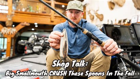 Fall Fishing Tips Catch Big Smallmouth Bass With Flutter Spoons Youtube