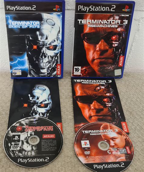 The Terminator Dawn Of Fate And Rise Of The Machines Sony Playstation 2 Retro Gamer Heaven