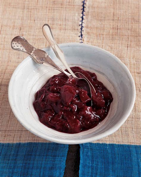 Warm Plum Sauce Recipe Martha Stewart