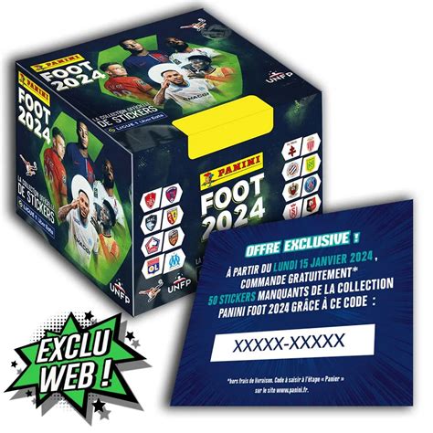 Panini Foot 2024 Ligue 1 Uber Eats Stickers Fiche Signalétique