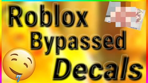 Roblox Decals Id Bypass