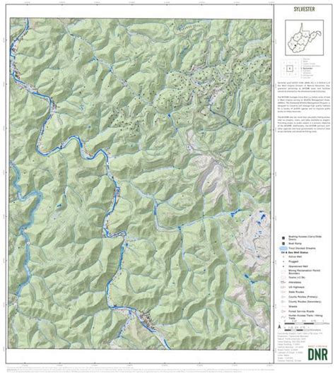 Kanawha County, WV Quad Maps - Bundle Map by WV Division of Natural ...