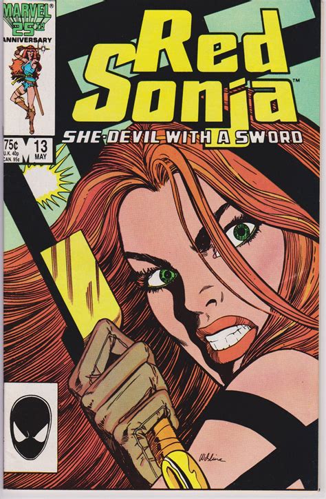 Red Sonja 13 3rd Series 1983 May 1986 Marvel Comics Grade Vf Red