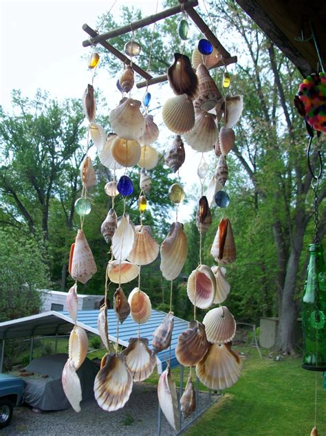 Shell Wind Chime Windchimes Shell Wind Chimes Seashell Wind Chimes