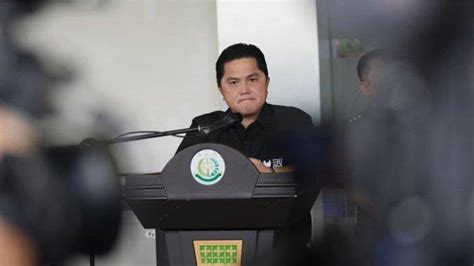 Erick Thohir Pemimpin Berani Pemberantas Korupsi BUMN Tribunjabar Id