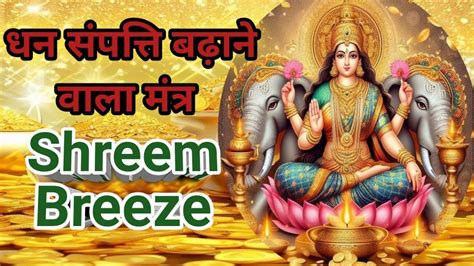 Shreem Brzee Mantra 108 Times Shreem Brzee YouTube