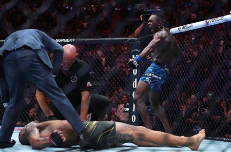 Ex campeão se diz inspirado por performance de Israel Adesanya contra