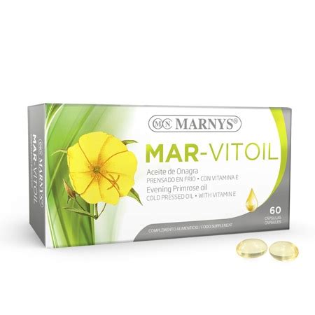 Aceite De Onagra Mar Vitol Marnys Perlas 500mg