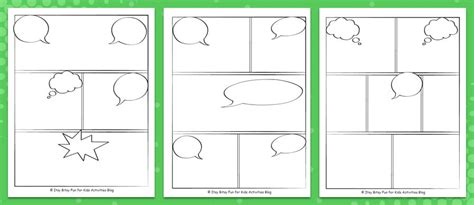 Comic Strips Template