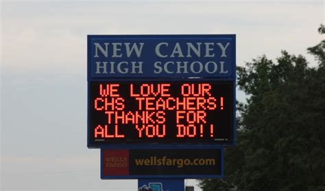 New Caney High School Sign Photos - New Caney, TX