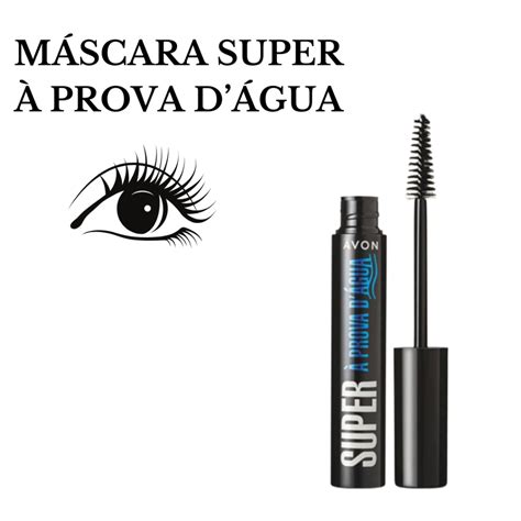 Mascara A Prova D'agua - Mascara super avon a prova de agua | Shopee Brasil