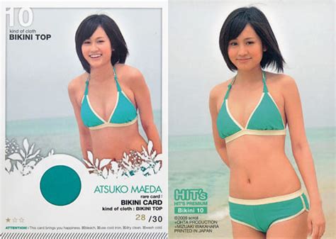 Idol Akb Ske Atsuko Maeda Hit S Premium Bikini Atsuko Maeda Bikini Bikini