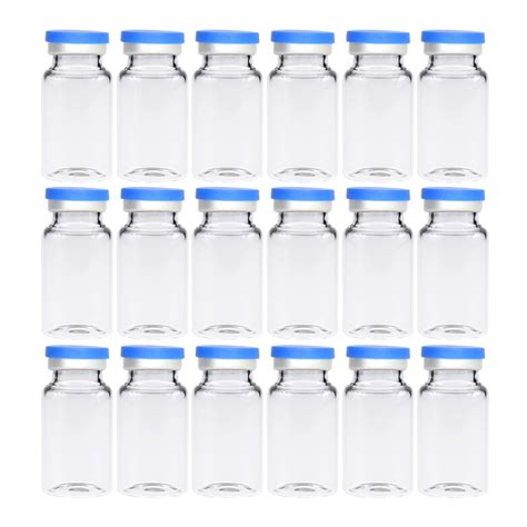 30pcs Glass Vial Small Glass Vials 10ml Liquid Medicine Bottle Vials