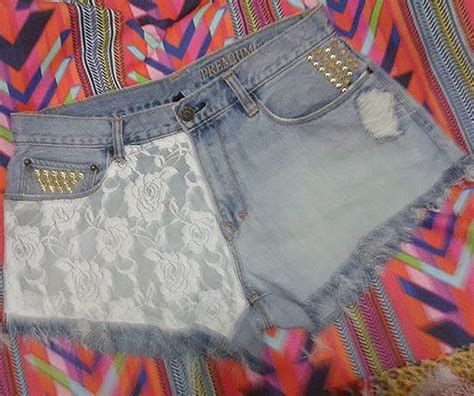 Ideias Para Customizar Short Jeans Do Nosso Grupo No Facebook