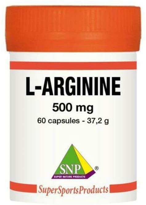 Snp L Arginine Mg Puur Capsules Bol