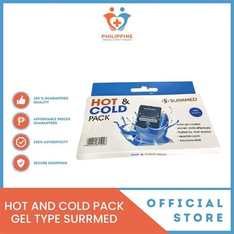 Hot And Cold Pack Gel Type Medium Large SURRMED Lazada PH