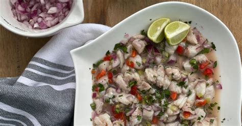 Ceviche De Corvina Estilo Paname O Receta De Poramoralhambre Cookpad