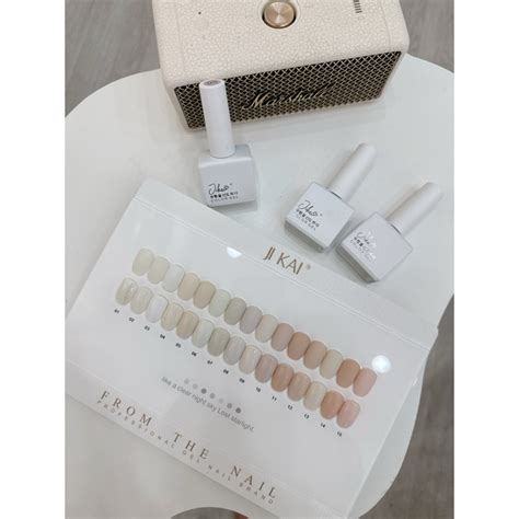 Set sơn tone trắng nude Jikai màu Shopee Việt Nam