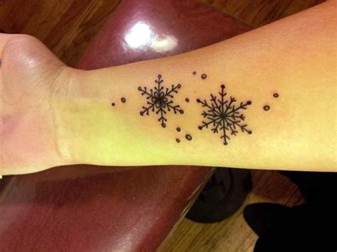 40 Cute And Artsy Snowflake Tattoos Bored Art