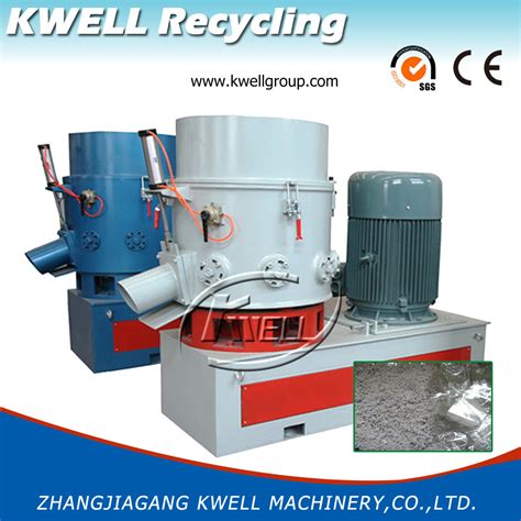 Pp Pe Plastic Film Recycling Agglomerator Machine Pet Fiber Machine