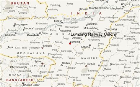 Lumding Railway Colony Location Guide