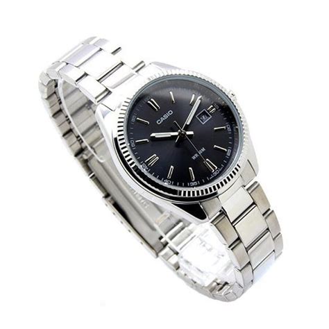 Casio New Original Mtp D A Men Analog Silver Stainless Steel