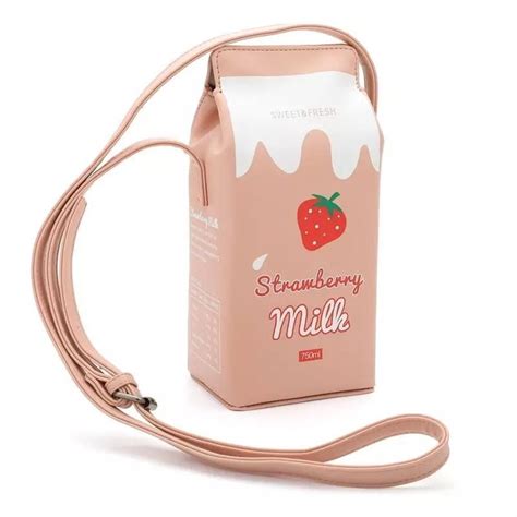 Milk Carton Shoulder Bag 🍼💕 In 2021 Cute Crossbody Bags Casual