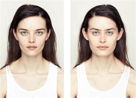 Perfectly Symmetrical Portraits Show that a Symmetrical Face is Not ...