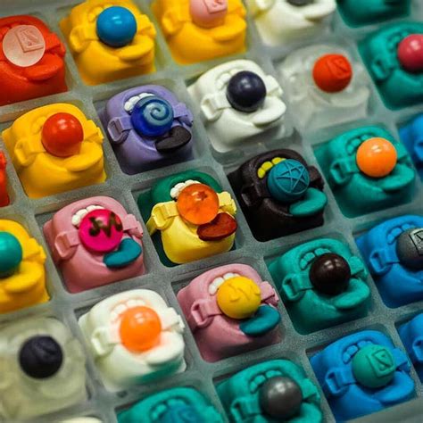 Pudding keycaps : keycaps