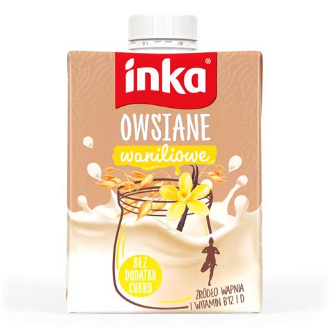 INKA Napój owsiany waniliowy roślinny 500 ml 14061579415 Allegro pl