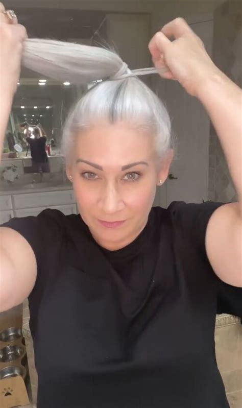 This Guide Shares An Easy Hack For A Clean Braided Bun Create A Clean
