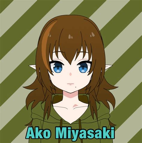 Ako Name Card By Ngmrx On Deviantart