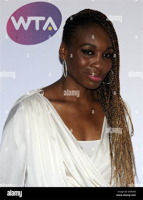 Venus Williams Arrives At The Wta Pre Wimbledon Party Hi Res Stock