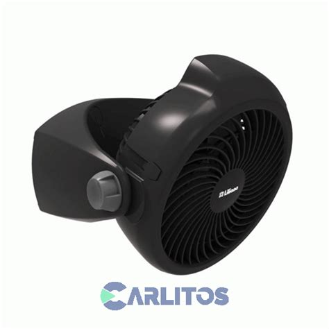 Ventilador Turbo Reclinable Liliana Parrilla Negra Vtf P