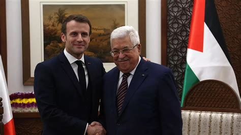 Macron Mahmud Abbas ile görüştü Filistin i tanıma şartını açıkladı