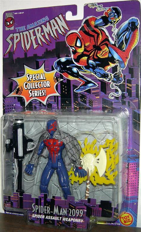 Spider Man 2099 Figure Yellow Ax Amazing Toy Biz