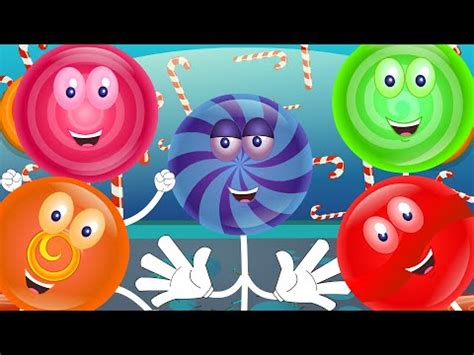 Five Little Lollipops | Nursery Rhymes For Kids And Children| Preschool ...