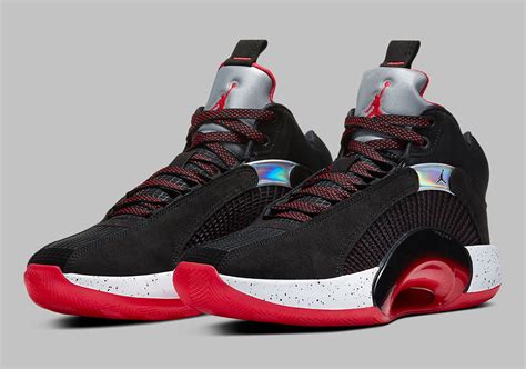 Air Jordan 35 Black Red Cq4227 030 Release Info