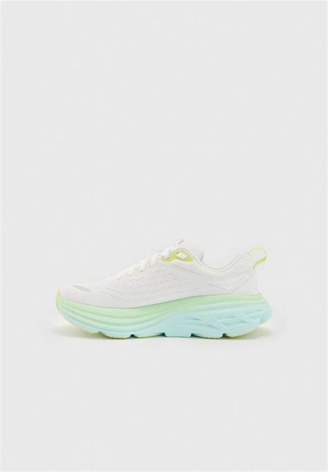 HOKA BONDI 8 Laufschuh Neutral Blanc De Blanc Sunlit Ocean Cute