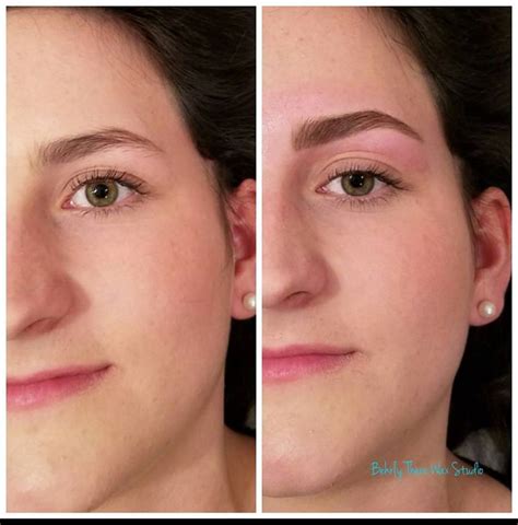 Before and after brow wax! #dayton #ohio #brazilianwaxing # ...