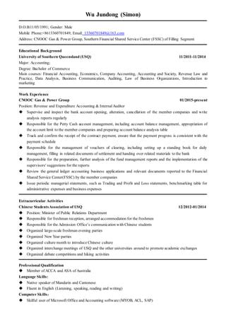 CV PDF