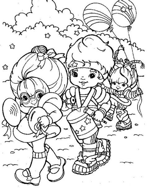 Desenho De Rainbow Brite No Pula Pula Para Colorir Tudodesenhos Porn