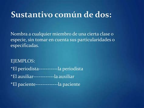 Clases De Sustantivos Y Accidentes Gramaticales Ppt Descarga Gratuita