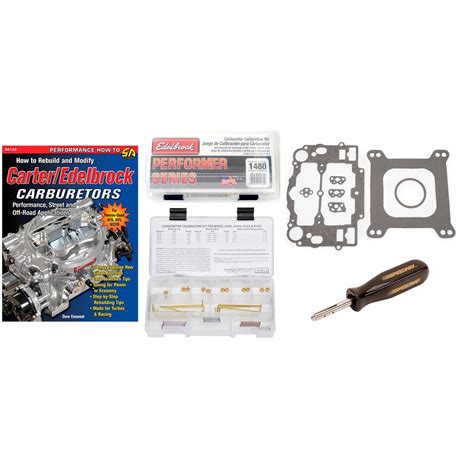 Edelbrock 14071413 Performer Carburetor Analog Super Tuning Kit